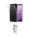 ieg™ Galaxy S9 Kılıf Zirve Doku - Şeffaf Uv Polymer Nano Ekran Koruyucu