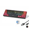 Gaming Mekanik Rgb Klavye Blue Switch - Siyah Kırmızı MF1701BR