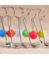 ieg™  Gerçekçi Golf Tasarımlı Şık Anahtarlık Kolye Çanta Süsü Golf Keychain