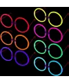 Glow Stick Yuvarlak Gözlük 12 Adet