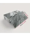 Gri Mermer Desenli Alüminyum Duvar Sticker
