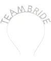 Gümüş Kaplama Kristal Taşlı Team Bride Taç