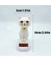 Güneş Enerjili Solar Sallanan Kedi Figürü