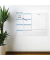 Haftalık Planlayıcı Manyetik Duvar Stickerı Takvim 56 cm x 70 cm