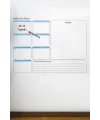Haftalık Planlayıcı Manyetik Duvar Stickerı Takvim 56 cm x 70 cm