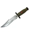 ieg™ Halmak 1522 Haki Komando Bıçağı 30cm - Tırtıklı Sırt, Kılıflı