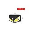 Hareket Sensörlü Bahçe Lambası 114 Led 3 Mod