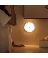 Hareket Sensörlü Usb Şarjlı Spot Lamba Mıknatıslı ve Yapışkanlı Gün Işığı Renk Led