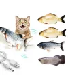 Hareketli Balık Kedi Oyuncağı Şarjlı