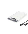 Hdd Kutu Usb3.0 Plastik Sata 2.5 Transparent HDX1760
