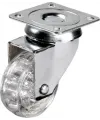 ieg™ Hts 301 - 50x20 mm Şeffaf Makaralı Tablalı Teker