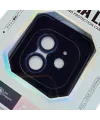 ieg™ İphone 11 / 12 / 12 Mini Uyumlu Safir Kamera Koruyucu Lens Mavi Renk