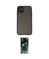 ieg™ iPhone 11 Kılıf Ahenk Çizgi Serisi - Şeffaf 360 Full Body Arka Koruyucu