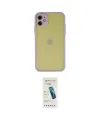 ieg™ iPhone 11 Kılıf Ahenk Çizgi Serisi - Şeffaf Pasifik Cam Ekran Koruyucu