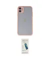 ieg™ iPhone 11 Kılıf Ahenk Çizgi Serisi - Şeffaf Pasifik Cam Ekran Koruyucu