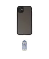 ieg™ iPhone 11 Kılıf Ahenk Çizgi Serisi - Siyah Joko Magic 5D Cam