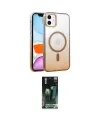 ieg™ iPhone 11 Kılıf Ahenk Doku Özel Seri - Şeffaf 360 Full Body Arka Koruyucu