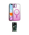 ieg™ iPhone 11 Kılıf Ahenk Doku Özel Seri - Şeffaf 360 Full Body Arka Koruyucu