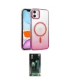 ieg™ iPhone 11 Kılıf Ahenk Doku Özel Seri - Şeffaf 360 Full Body Arka Koruyucu
