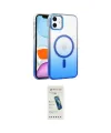 ieg™ iPhone 11 Kılıf Ahenk Doku Özel Seri - Şeffaf Pasifik Cam Ekran Koruyucu