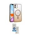 ieg™ iPhone 11 Kılıf Ahenk Doku Özel Seri - Şeffaf Royal Nano Ekran Koruyucu