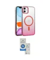 ieg™ iPhone 11 Kılıf Ahenk Doku Özel Seri - Şeffaf Royal Nano Ekran Koruyucu