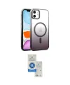 ieg™ iPhone 11 Kılıf Ahenk Doku Özel Seri - Şeffaf Royal Nano Ekran Koruyucu