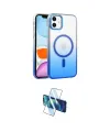 ieg™ iPhone 11 Kılıf Ahenk Doku Özel Seri - Siyah 3D Antistatik Cam Ekran Koruyucu