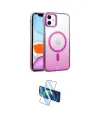 ieg™ iPhone 11 Kılıf Ahenk Doku Özel Seri - Siyah 3D Antistatik Cam Ekran Koruyucu