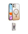 ieg™ iPhone 11 Kılıf Ahenk Doku Özel Seri - Siyah Bilvis 3D Cam Ekran Koruyucu