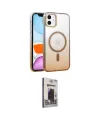 ieg™ iPhone 11 Kılıf Ahenk Doku Özel Seri - Siyah Bilvis Hayalet Cam Ekran Koruyucu