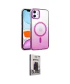 ieg™ iPhone 11 Kılıf Ahenk Doku Özel Seri - Siyah Bilvis Hayalet Cam Ekran Koruyucu
