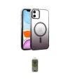 ieg™ iPhone 11 Kılıf Ahenk Doku Özel Seri - Siyah Joko Magic 5D Hayalet Cam