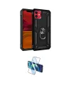 ieg™ iPhone 11 Kılıf Ahenk Klasik Koleksiyonu - Siyah 3D Antistatik Cam Ekran Koruyucu