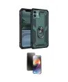 ieg™ iPhone 11 Kılıf Ahenk Klasik Koleksiyonu - Siyah 3D Antistatik Mat Seramik Nano Ekran Koruyucu