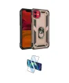 ieg™ iPhone 11 Kılıf Ahenk Klasik Koleksiyonu - Siyah 3D Antistatik Seramik Nano Ekran Koruyucu
