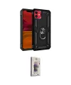 ieg™ iPhone 11 Kılıf Ahenk Klasik Koleksiyonu - Siyah Bilvis 3D Cam Ekran Koruyucu