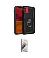 ieg™ iPhone 11 Kılıf Ahenk Klasik Koleksiyonu - Siyah Bilvis 3D Mat Cam Ekran Koruyucu