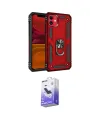 ieg™ iPhone 11 Kılıf Ahenk Klasik Koleksiyonu - Siyah Bilvis 5in1 5D Magic Hayalet Cam Ekran Koruyucu