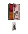 ieg™ iPhone 11 Kılıf Ahenk Klasik Koleksiyonu - Siyah Bilvis Hayalet Cam Ekran Koruyucu