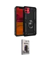 ieg™ iPhone 11 Kılıf Ahenk Klasik Koleksiyonu - Siyah Bilvis Hayalet Cam Ekran Koruyucu