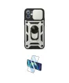 ieg™ iPhone 11 Kılıf Ahenk Klasik - Siyah 3D Antistatik Seramik Nano Ekran Koruyucu