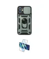 ieg™ iPhone 11 Kılıf Ahenk Klasik - Siyah 3D Antistatik Seramik Nano Ekran Koruyucu