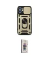 ieg™ iPhone 11 Kılıf Ahenk Klasik - Siyah Bilvis 3D Cam Ekran Koruyucu