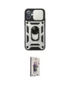 ieg™ iPhone 11 Kılıf Ahenk Klasik - Siyah Bilvis 3D Cam Ekran Koruyucu