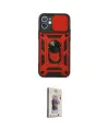 ieg™ iPhone 11 Kılıf Ahenk Klasik - Siyah Bilvis 3D Cam Ekran Koruyucu