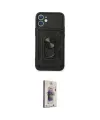 ieg™ iPhone 11 Kılıf Ahenk Klasik - Siyah Bilvis 3D Cam Ekran Koruyucu