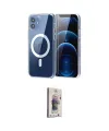 ieg™ iPhone 11 Kılıf Ahenk Minimal Serisi - Siyah Bilvis 3D Cam Ekran Koruyucu