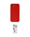 ieg™ iPhone 11 Kılıf Ahenk Serisi - Şeffaf Uv Polymer Nano Ekran Koruyucu