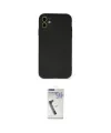 ieg™ iPhone 11 Kılıf Ahenk Serisi - Şeffaf Uv Polymer Nano Ekran Koruyucu